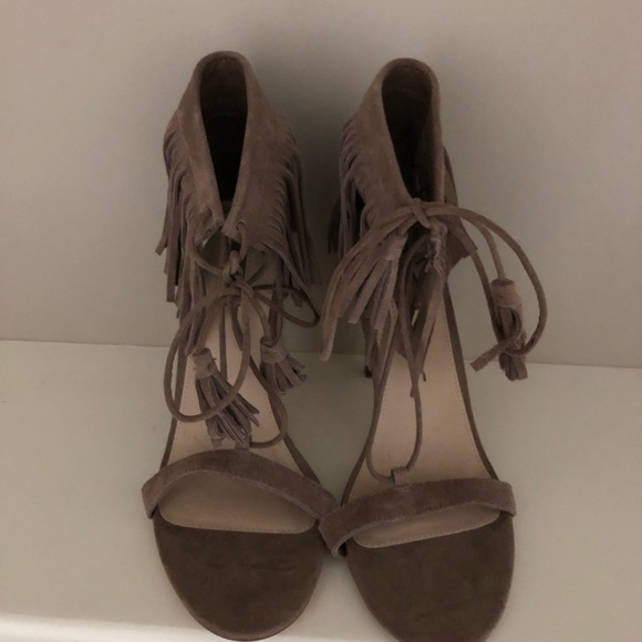 Forever 21 Fringe Heels - Picture 2 of 3